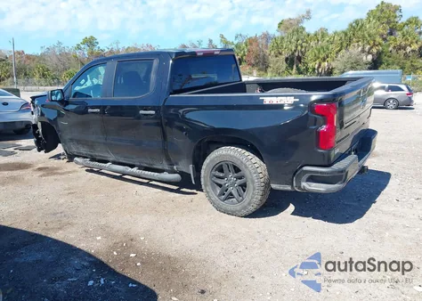 2021 Chevrolet Silverado 1500 Custom Trail Boss из США, поврежденный, VIN 1GCPYCEF3MZ436994